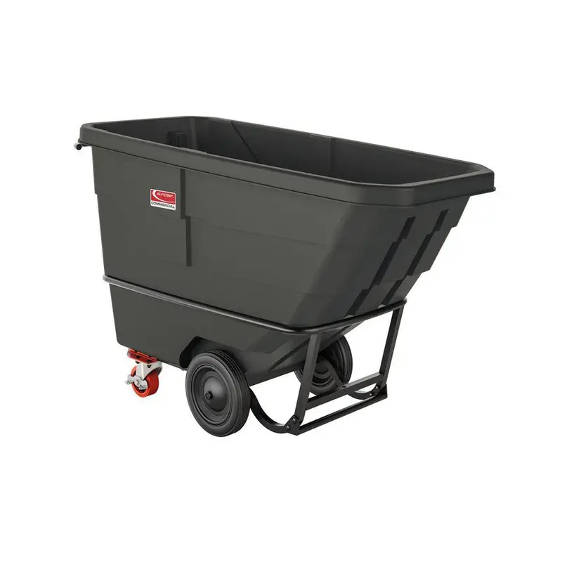 0.75-Yard Standard-Duty Black Tilt Truck 1