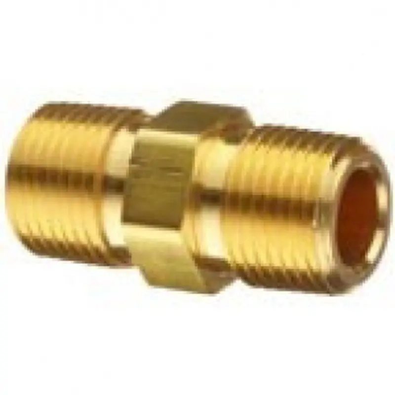 1/4" Nptf Male-To-Male Straight Nipple 1