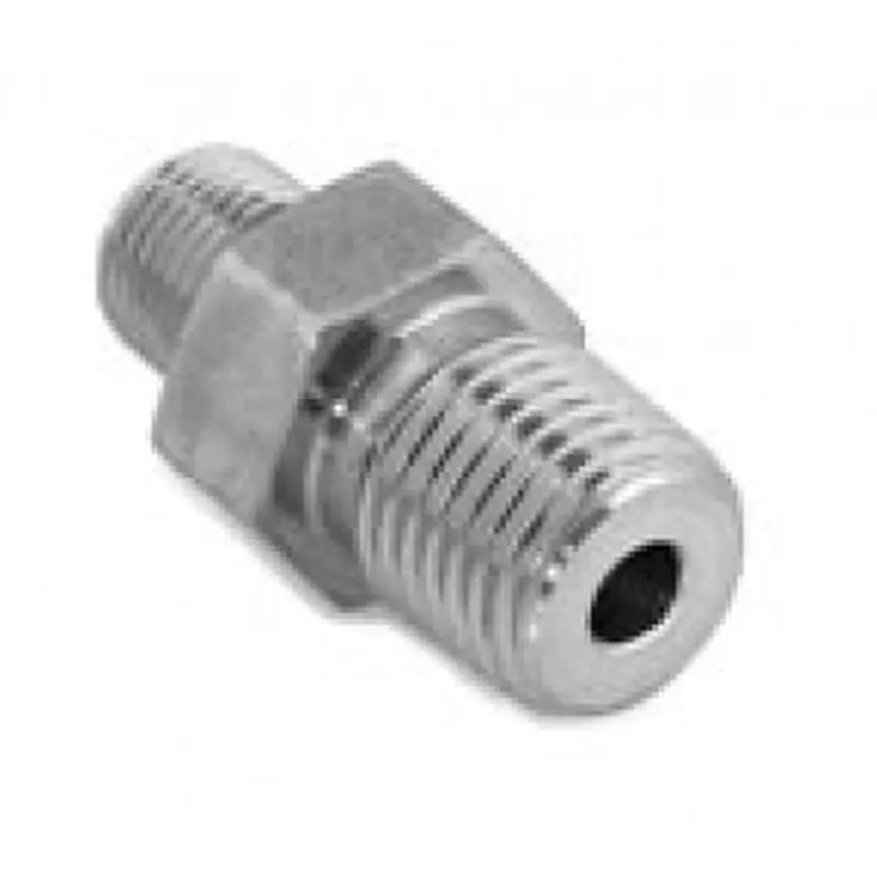 1/8" Mpt X 1" Hex Nipple Fitting 1