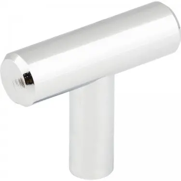 1-9/16-Inch Polished Chrome Naples Cabinet T-Knob For Drawer Or Door Use 1