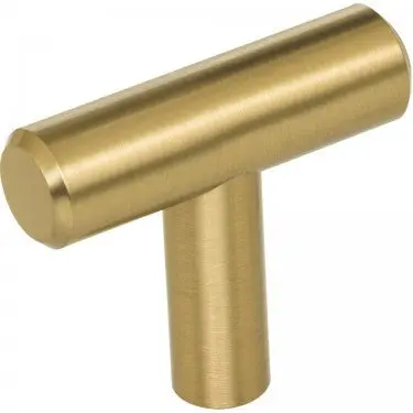 1-9/16-Inch Satin Bronze Naples Cabinet T-Knob With Sleek Metallic Finish 1