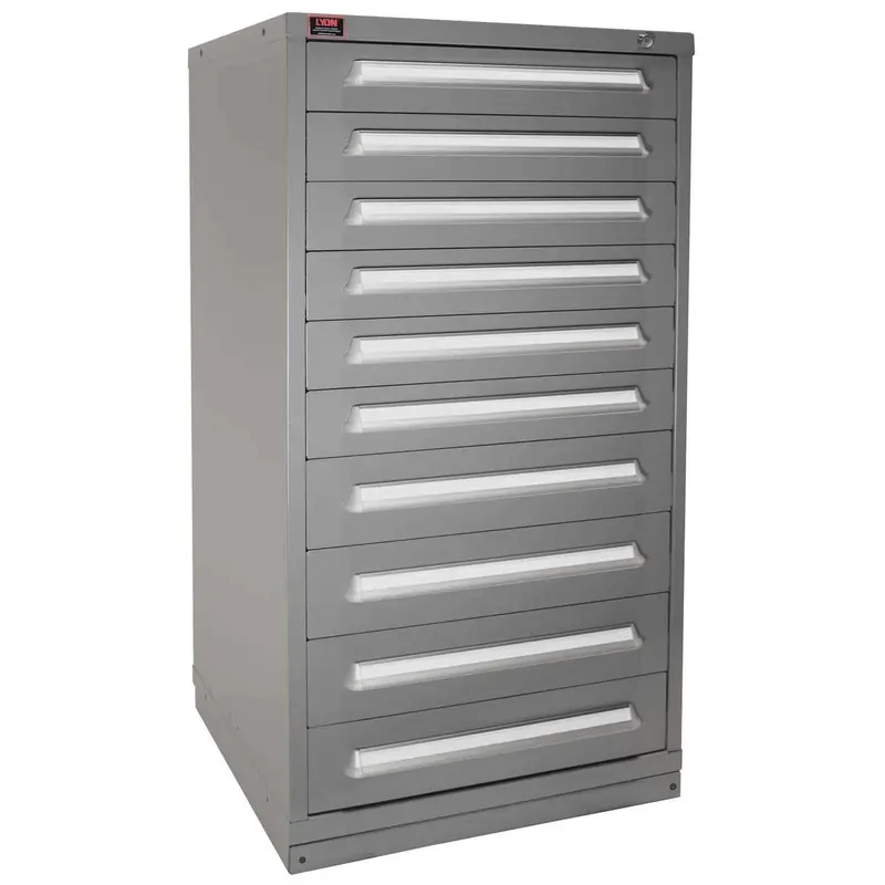10-Drawer Quick-Ship Modular Storage Cabinet — 168 Compartments, Eye-Level Height, Standard Width 1