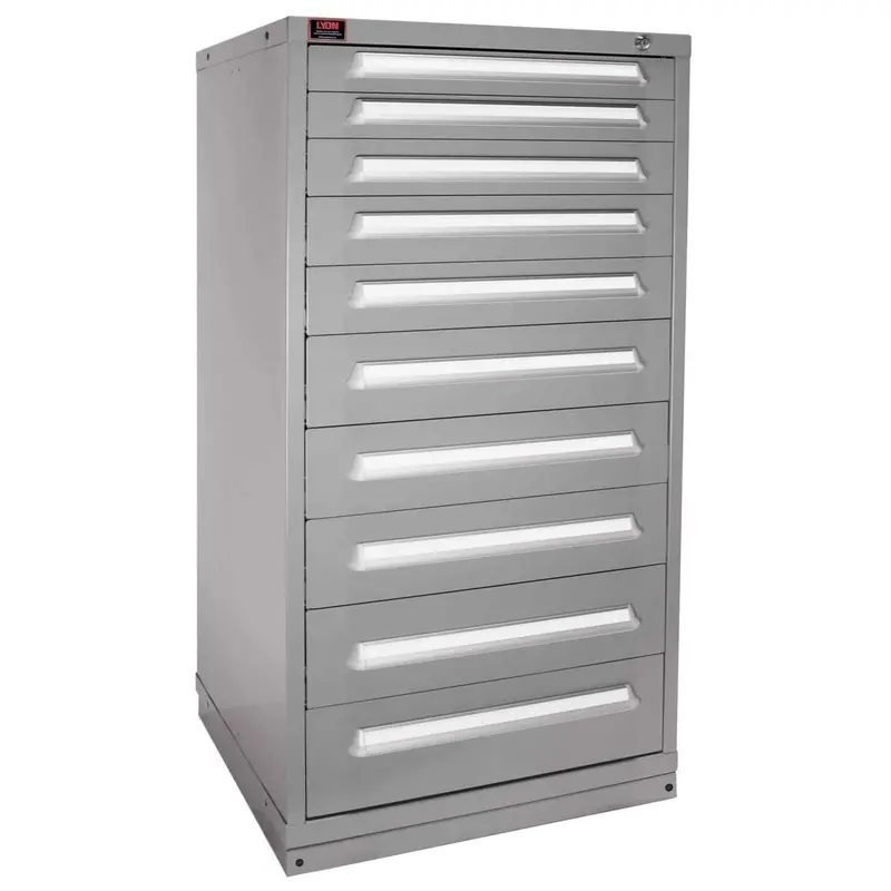 10-Drawer Quick-Ship Modular Storage Cabinet — 180 Compartments, Eye-Level Height, Standard Width 1