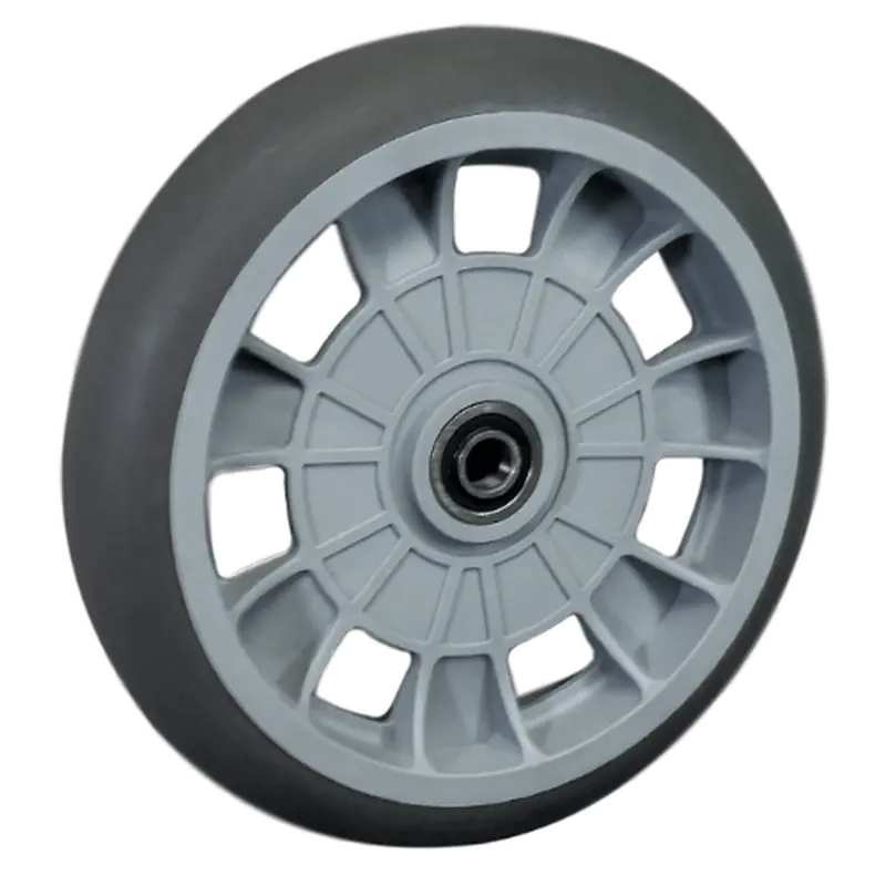 10-Inch B&P Proflex Hand Truck Wheel – Offset Hub, 5/8-Inch Precision Bearing 1