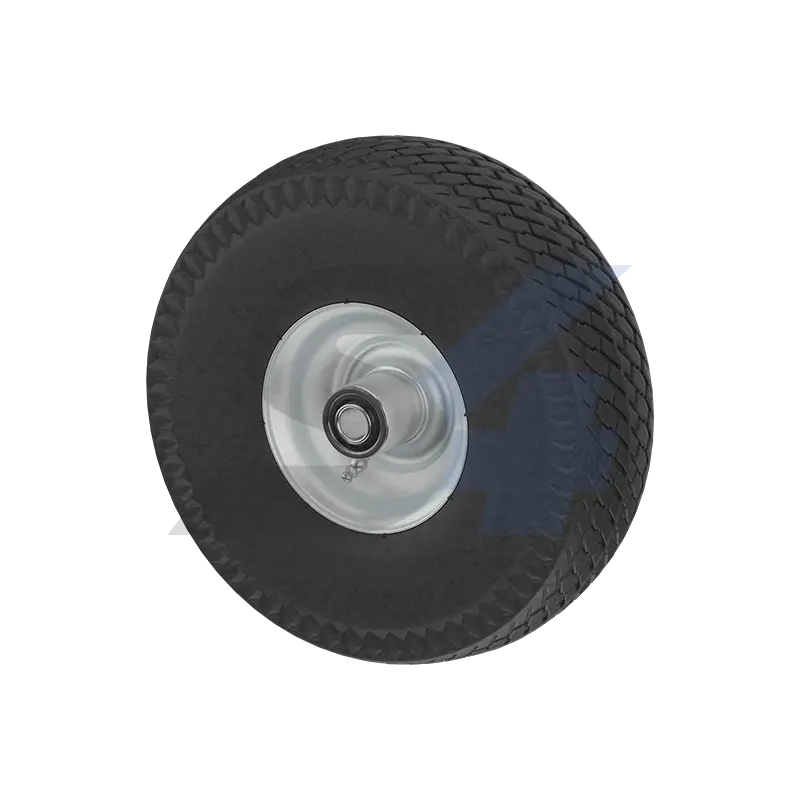 10-Inch Flat-Free Pneumatic-Style Caster Wheel – 4" Width, Model W020.523 1