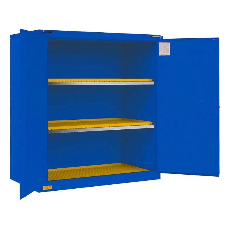 120-Gallon Self-Closing Corrosive Storage Cabinet 1