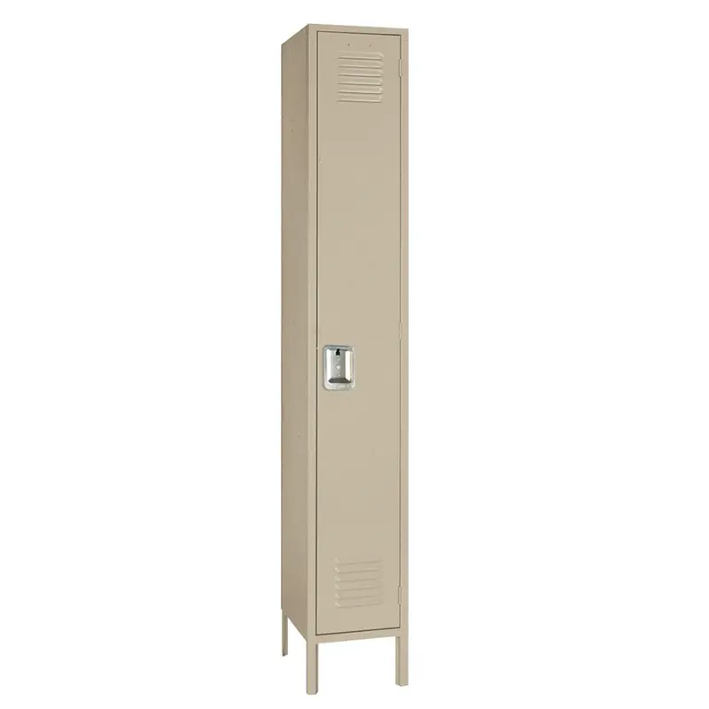 12"W X 12"D X 78"H Single-Tier Steel Locker — Individual Unit (1-Wide) 1