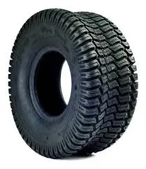 15X6.00-6 Lawn Tractor Tire - Heavy-Duty Tread (Part 66-202) 1
