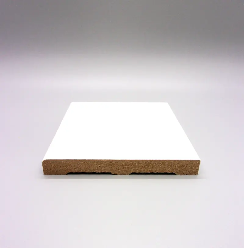 16-Foot Primed Mdf Craftsman Baseboard Trim – 0.5-In X 4-In, Style #613 (In-Store Only) 1