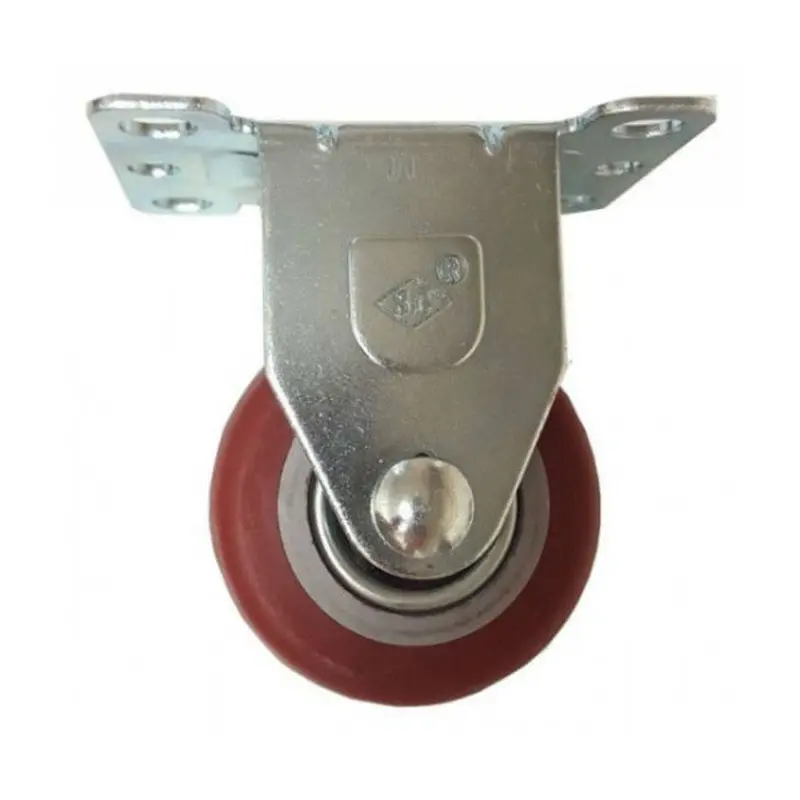 2-1/2" X 1-1/4" Poly-Pro Rigid Caster – 250 Lb Load Limit 1