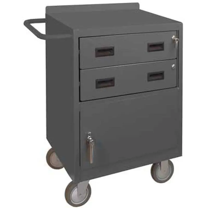 24-Inch Two-Drawer Mobile Workbench Cabinet 1