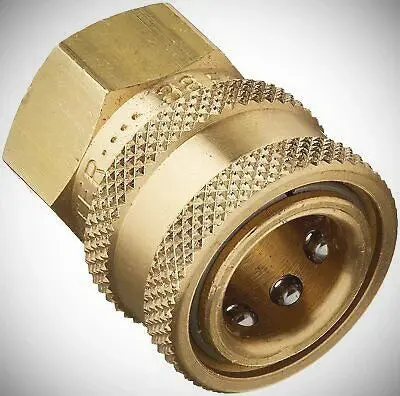 2401 3/8" Brass Quick-Connect Socket 1