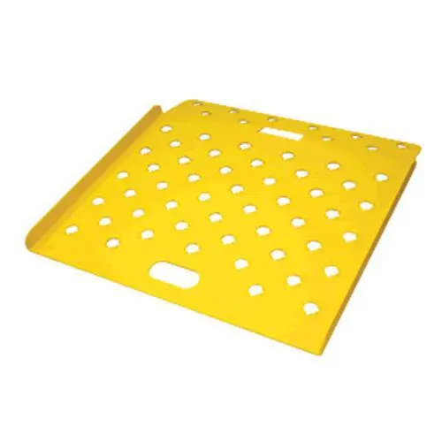 26" W X 18" L Powder-Coated Curb Ramp With Raised Edges – 750 Lb Load Capacity 1