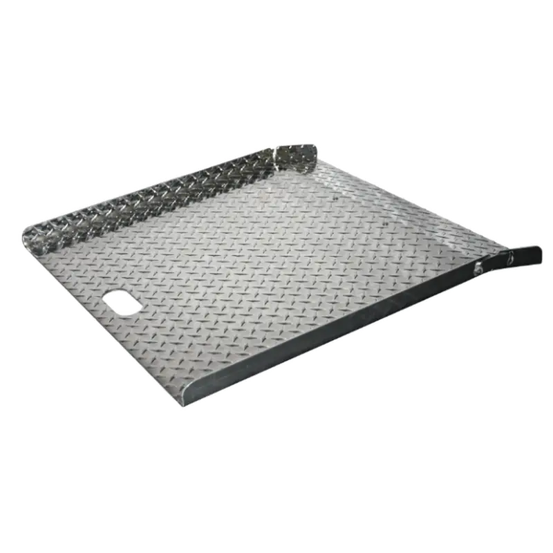 27" X 27" Tread Traction Curb Ramp – Ada-Compliant, Rubberized Surface 1