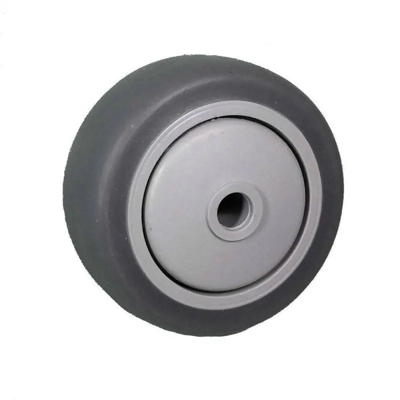 3-Inch By 1.25-Inch Thermo-Pro Rigid Caster (Gray/Gray) – 210 Lb Weight Limit 1