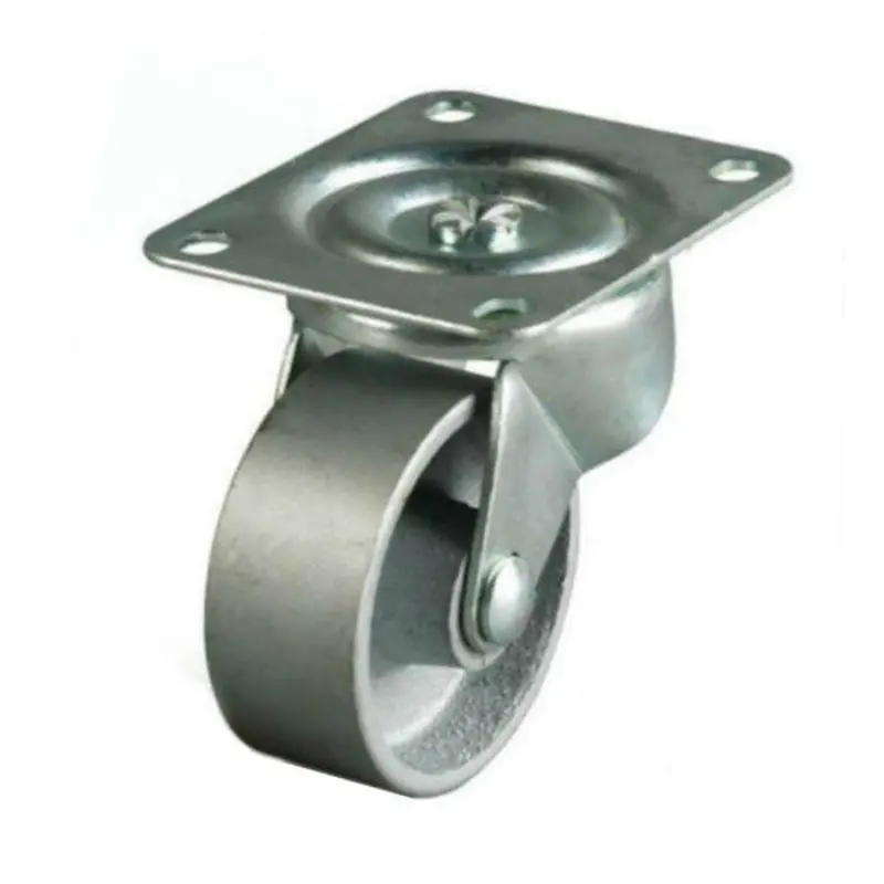 3" X 1-1/4" Steel Swivel Caster – 250 Lb Industrial Load Rating 1