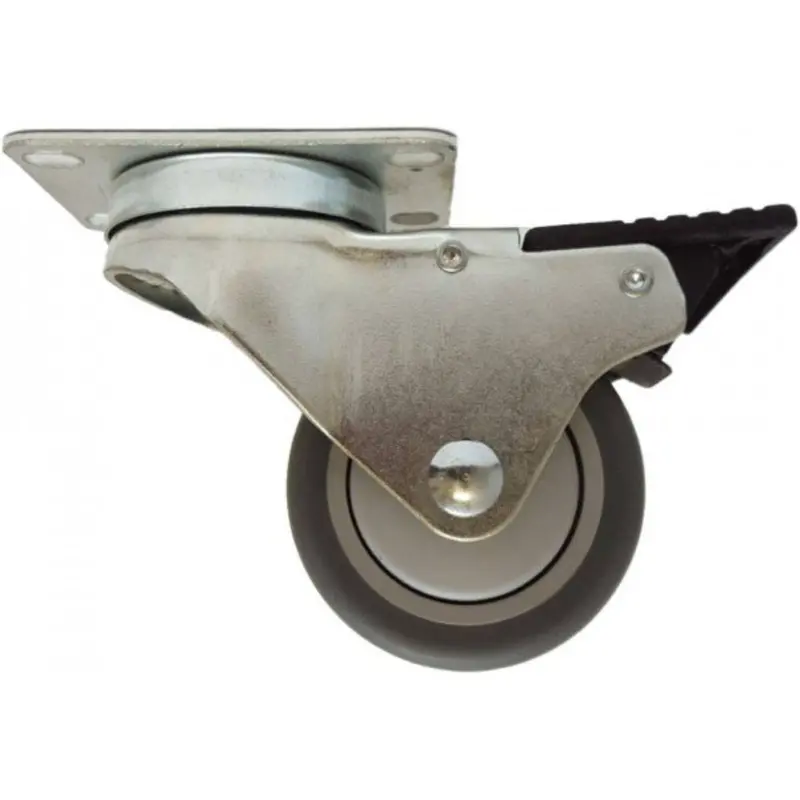3" X 1-1/4" Thermo-Pro Swivel Caster With Total-Lock Brake – 210 Lb Capacity 1