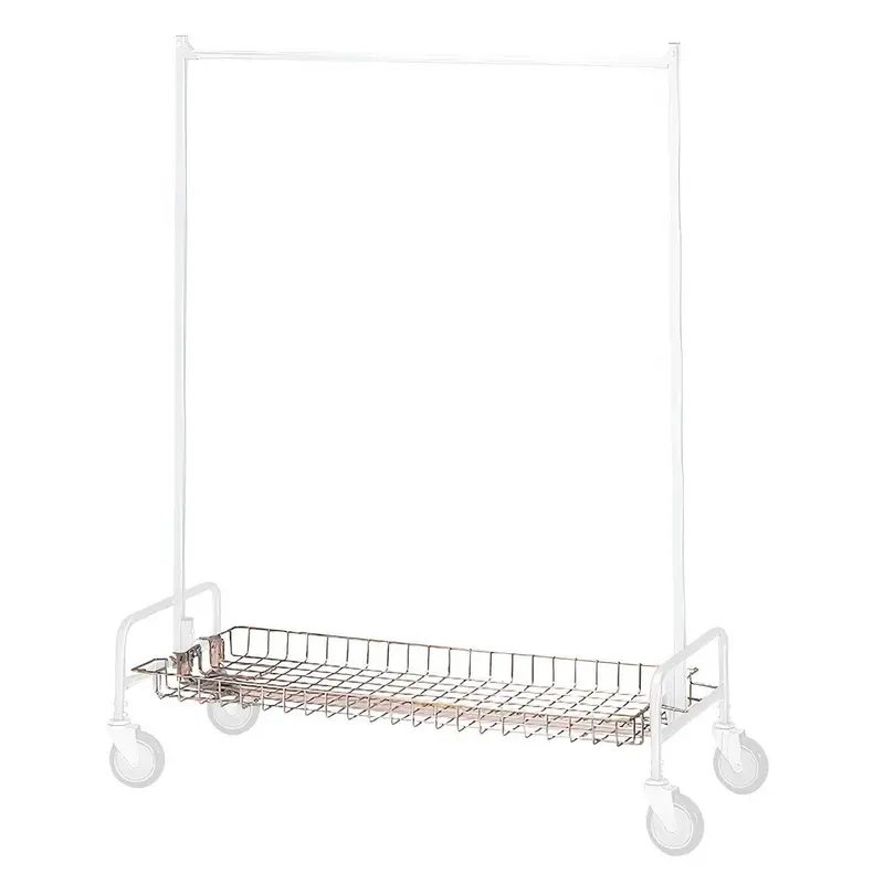 36" Garment Rack Basket Shelf Accessory 1