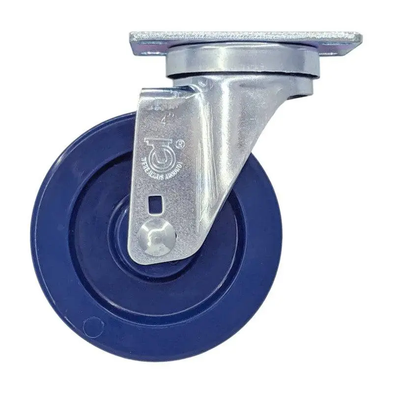 4-Inch By 1.25-Inch Duralastomer Swivel Caster – 350 Lb Weight Limit 1