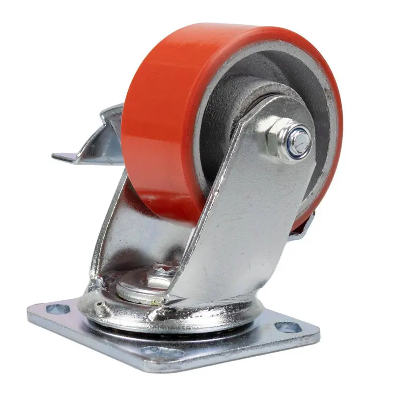 4-Inch Heavy-Duty Tilt Truck Caster (Left Or Right) 1
