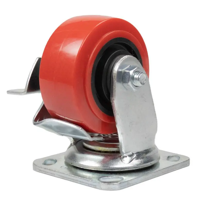 4-Inch Standard-Duty Right-Side Tilt Truck Caster 1
