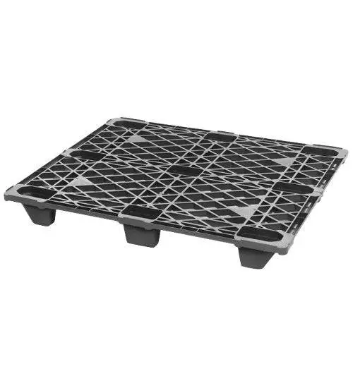 48" × 40" Standard Plastic Pallet – 3,500-Lb Static Load 1