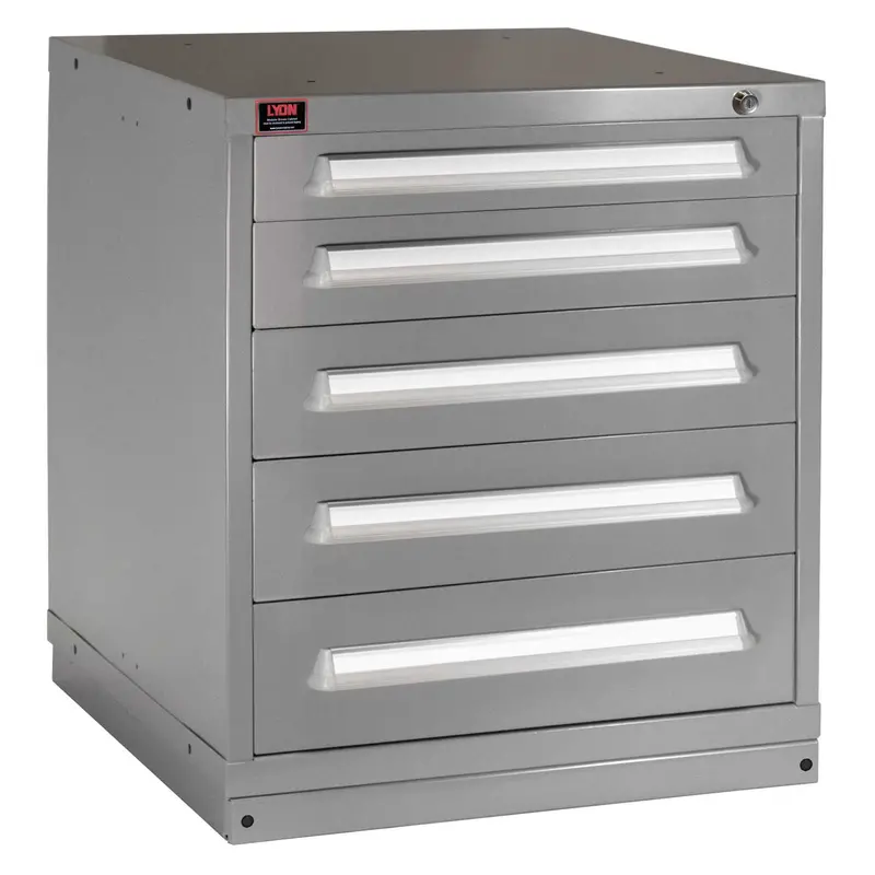 5-Drawer Quick-Ship Modular Storage Cabinet — 104 Compartments, Bench Height, Standard Width 1