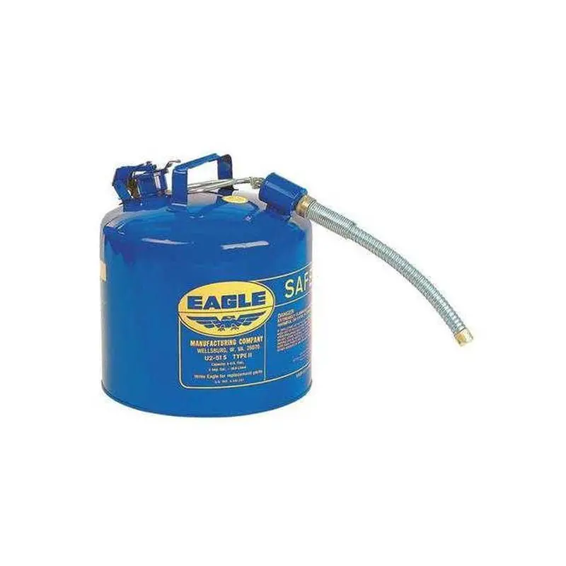 5-Gallon Blue Type Ii Safety Can With 7/8-Inch Flexible Spout 1