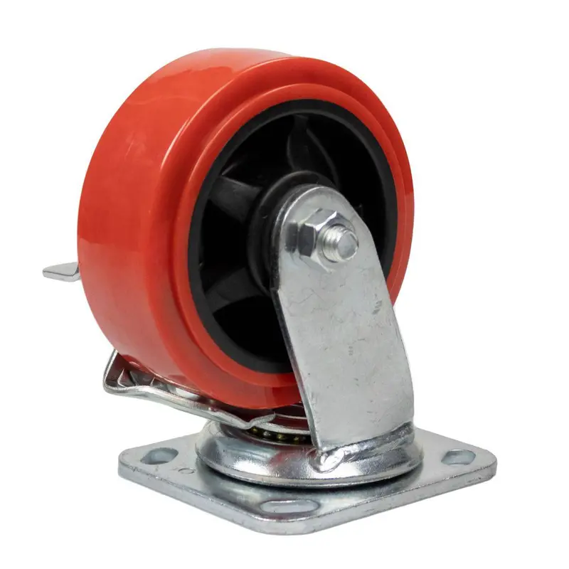 5-Inch Standard-Duty Right-Side Tilt Truck Caster 1