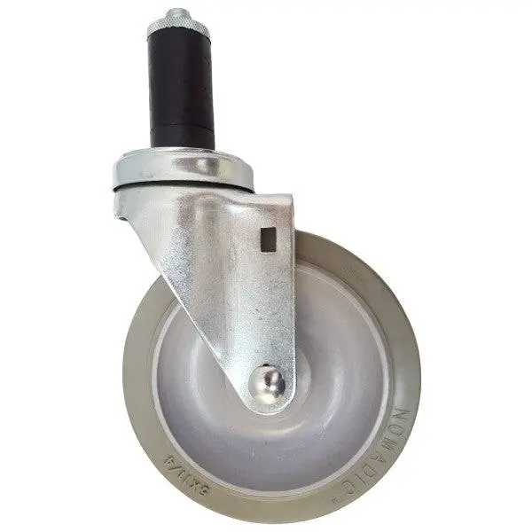 5" X 1-1/4" Nomadic Threaded Swivel Caster With Expandable Adapter – 325 Lb Load Rating 1