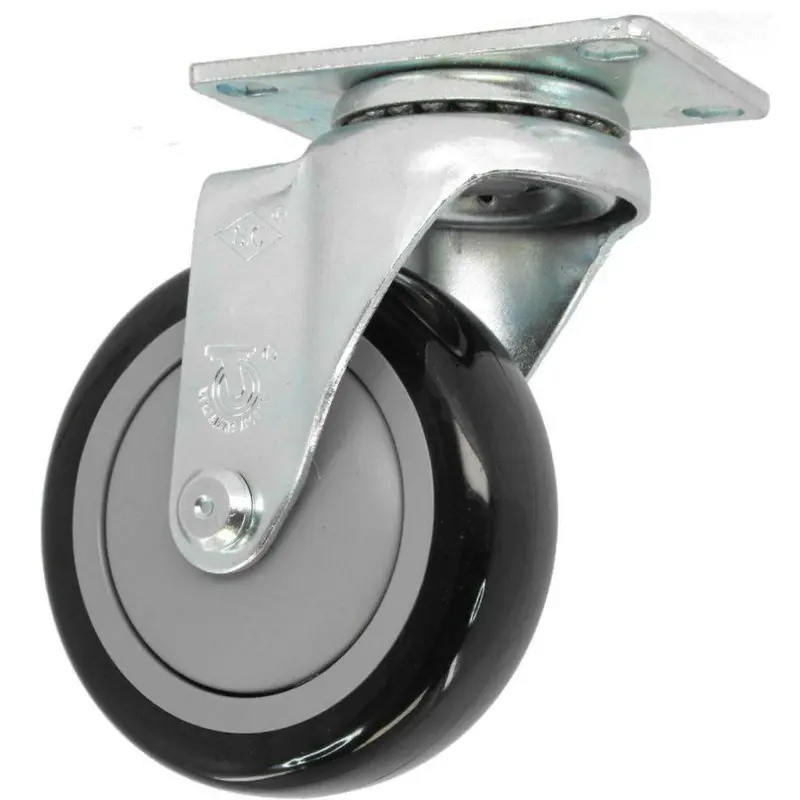 5" X 1-1/4" Polypropylene Swivel Caster – 300 Lb Capacity 1
