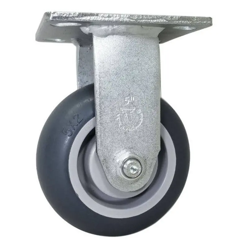 5" X 2" Thermo-Pro Rigid Caster – 350 Lb Capacity 1