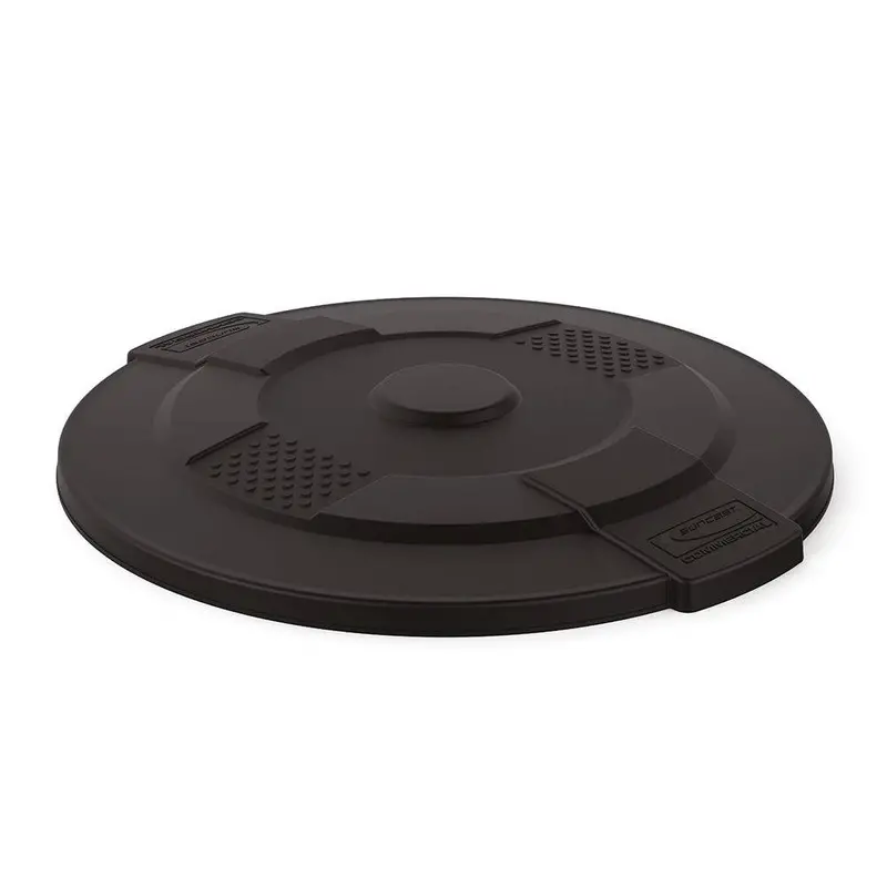 55-Gallon Resin Utility Trash Can Replacement Lid 1