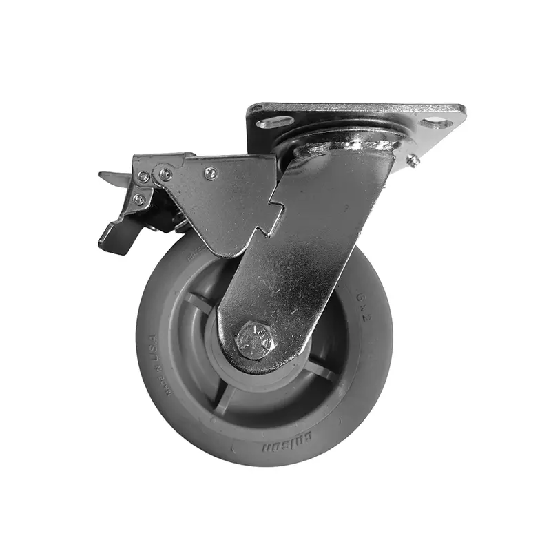 6" Colson Performa Swivel Caster With Dual-Function Brake — 450 Lb Capacity 1