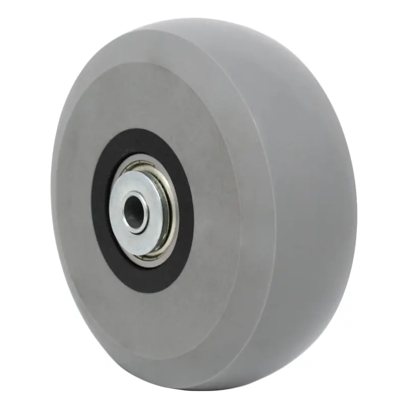 6-Inch By 2-Inch Ergolastomer Rigid Caster – 1700 Lb Load Rating 1