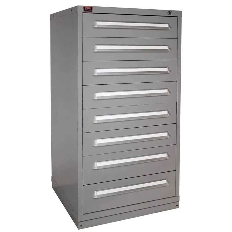 8-Drawer Quick-Ship Modular Storage Cabinet — 104 Compartments, Eye-Level Height, Standard Width 1