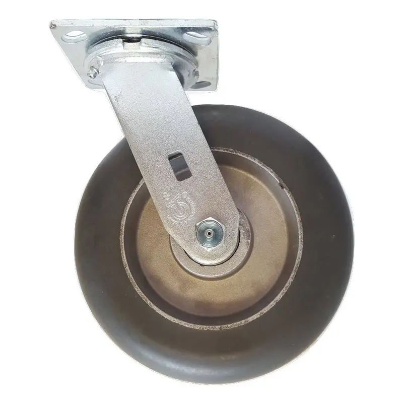 8" × 2" Dura Cushion Swivel Caster – 450 Lb Capacity 1