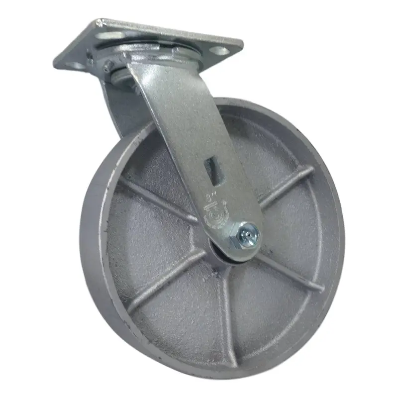 8" X 2" Semi-Steel Swivel Caster – 1250 Lb Load Capacity 1