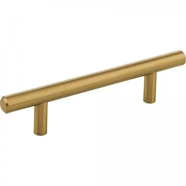 96Mm Satin Bronze Naples Cabinet Bar Pull With Center-To-Center Spacing 1