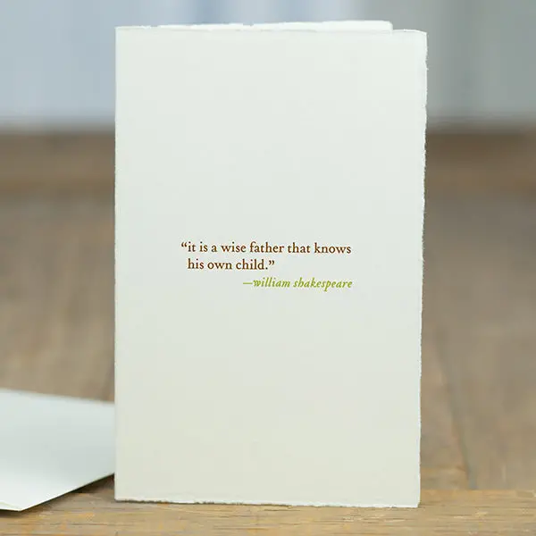 'A Wise Father' Thoughtful Father’S Day Greeting 1