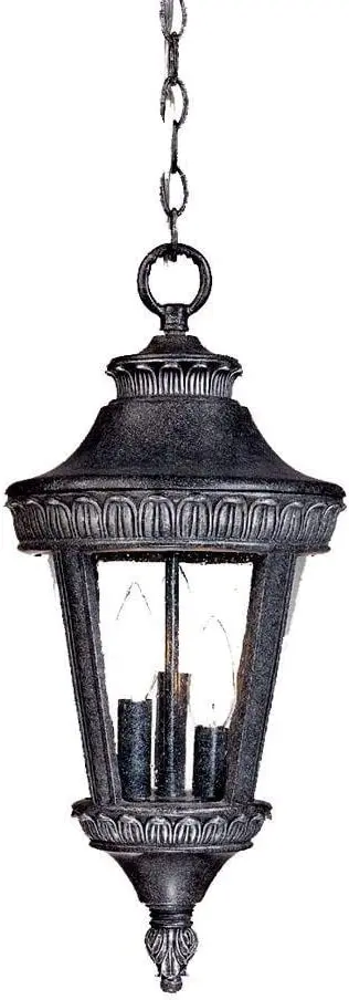 Acclaim Lighting 1916St Stone-Finished Outdoor Pendant With Seeded Glass Shade 1
