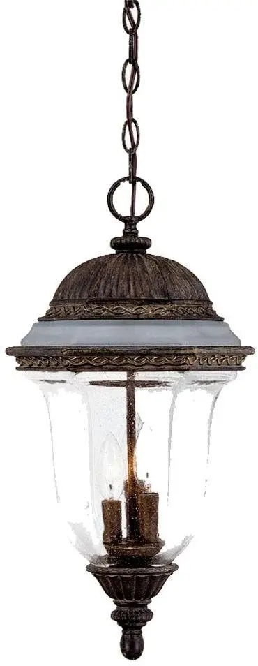 Acclaim Venice 1316Bc Black Coral 3-Light Outdoor Hanging Lantern 1