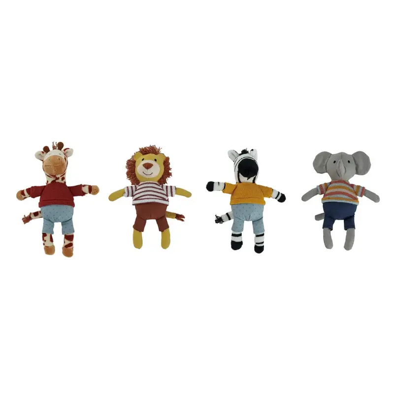 Adorable Zoo-Themed Plush Animal Toys 1