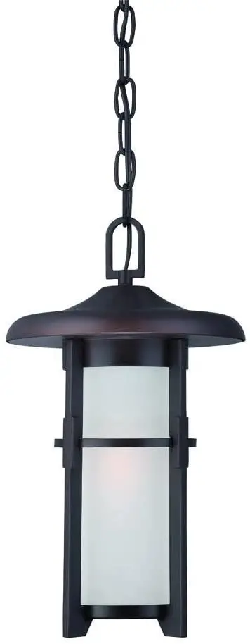 Alico 9366Abz Architectural Bronze Outdoor Pendant With Frosted Glass Shades 1