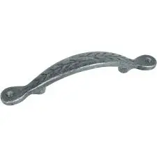 Amerock Bp1580-Wid Nature'S Splendor Leaf Pull – 3" Wrought Iron Dark Cabinet Hardware 1