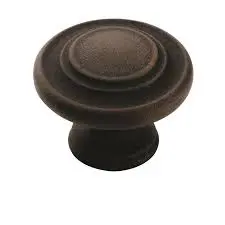 Amerock Bp1586-Art Antique Rust Cabinet Knob – 1-3/8" Inspirations Collection 1