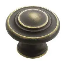 Amerock Bp1586Rb Roman Bronze Cabinet Knob – 1-5/16" Inspirations Series 1