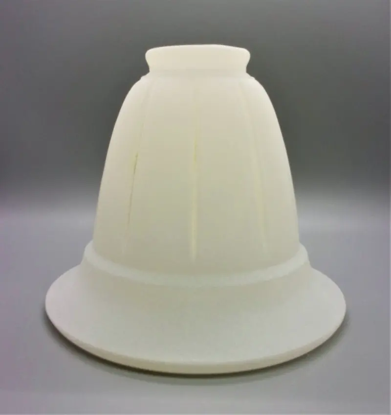 Angelo 74777-0202 Lined Scavo Glass Lamp Shade – Hand-Textured Artisan Look 1