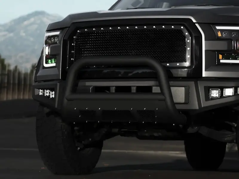 Armordillo Usa 7168671 Matte Black Bull Bar For 1988–1998 Chevrolet C/K 1500 1
