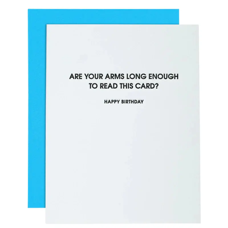 'Arms Long Enough' Affirmation Card 1
